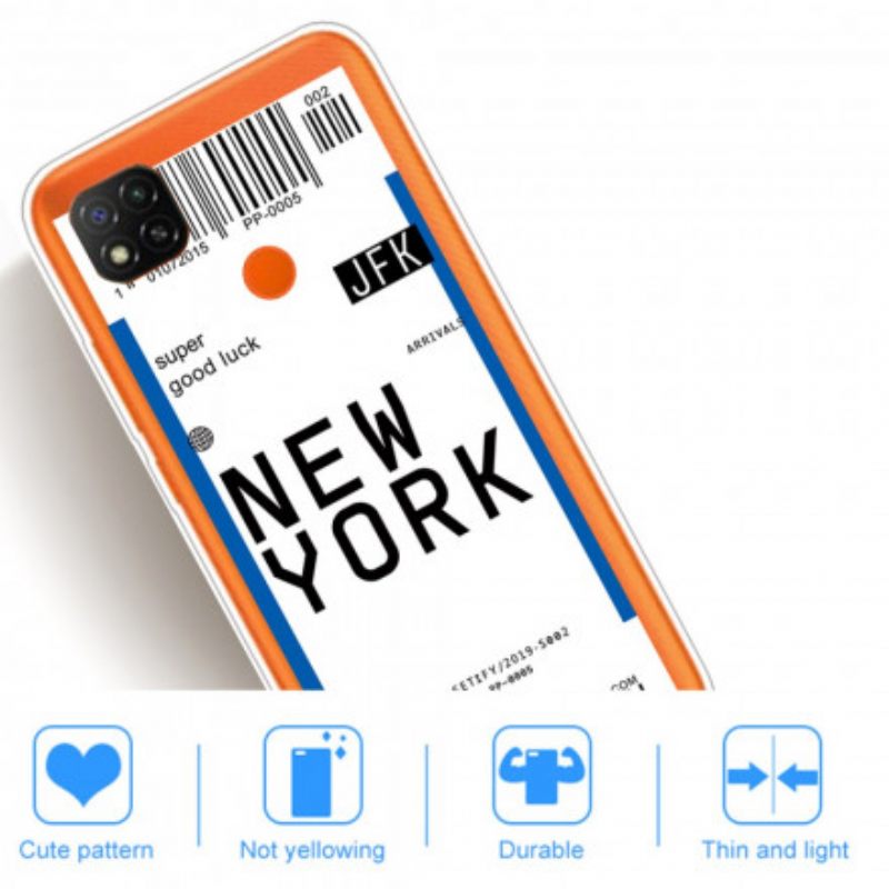 Kuori Xiaomi Redmi 9C Pass New Yorkiin