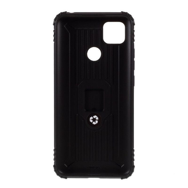 Kuori Xiaomi Redmi 9C Ring Style Carbon Fiber