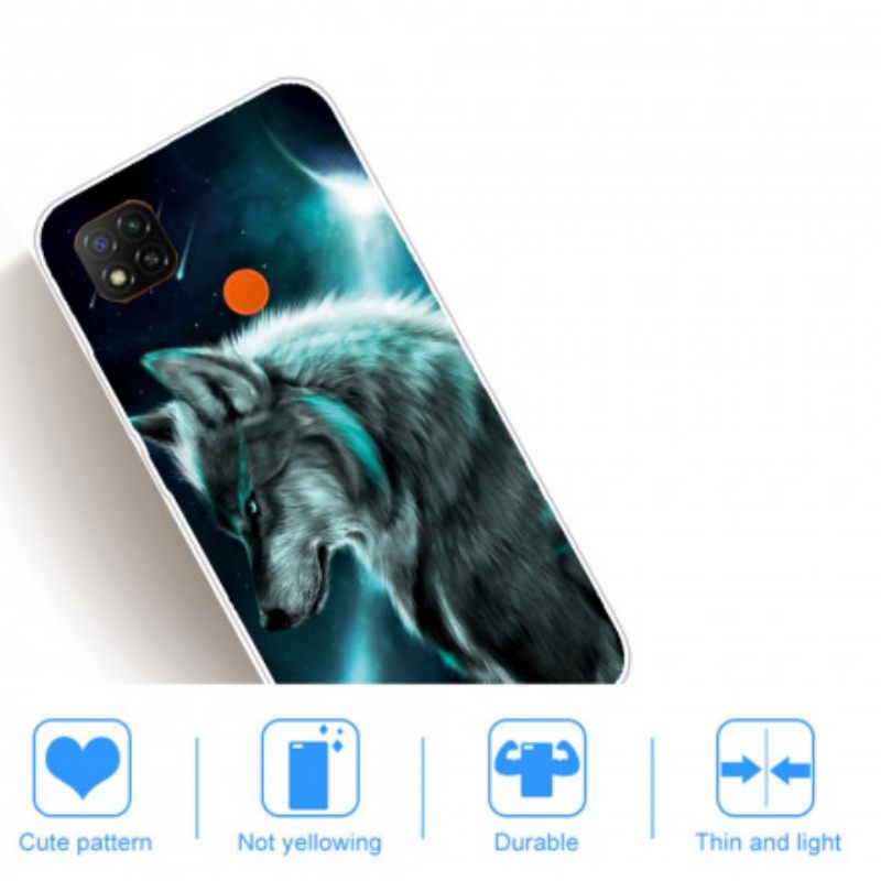 Kuori Xiaomi Redmi 9C Royal Wolf