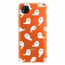 Kuori Xiaomi Redmi 9C Sea Lions Hauskaa