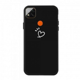 Kuori Xiaomi Redmi 9C Silicone Beating Heart