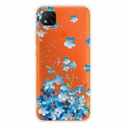 Kuori Xiaomi Redmi 9C Sinikukkakimppu