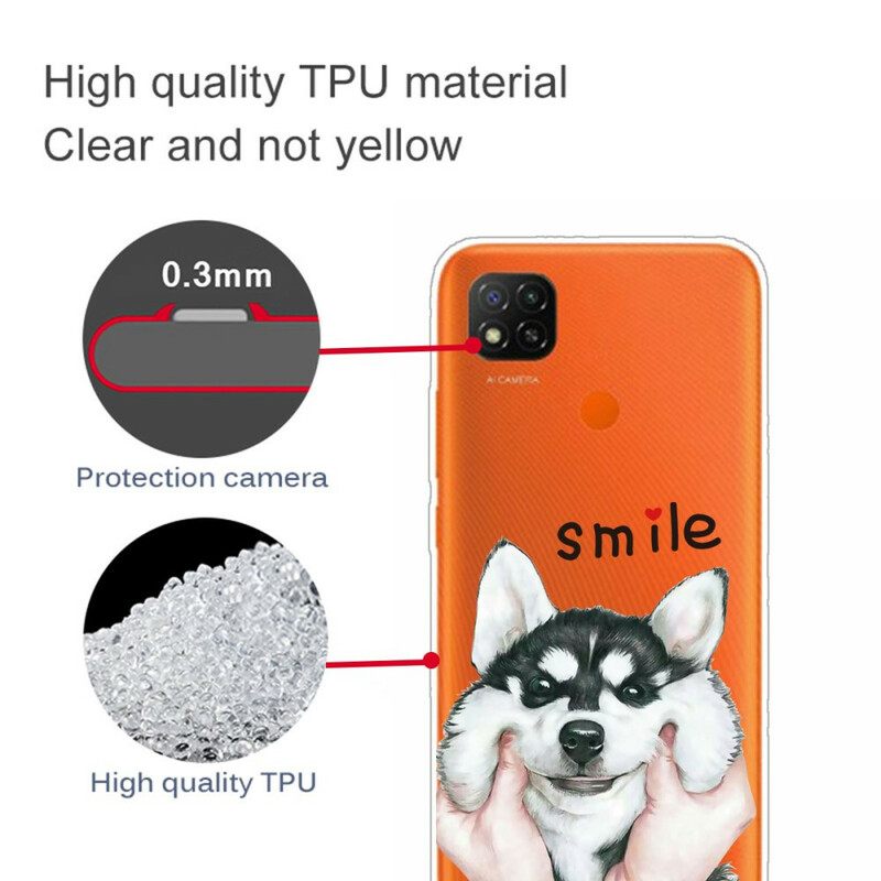 Kuori Xiaomi Redmi 9C Smile Dog