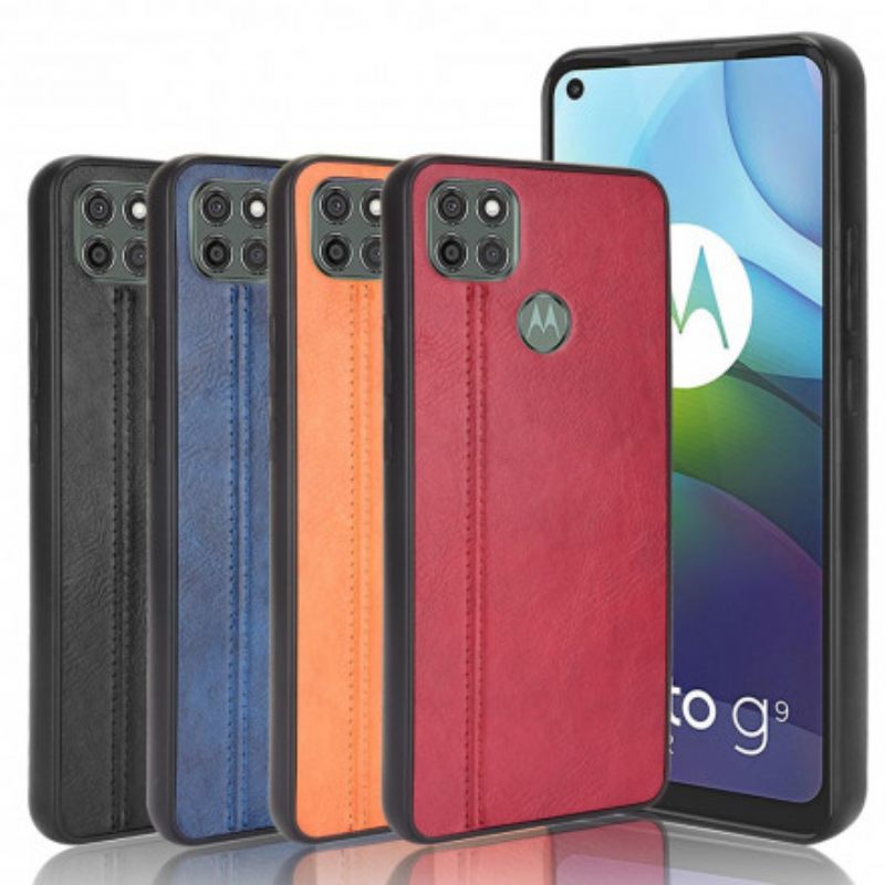 Case Moto G9 Power Couture Nahkaefekti