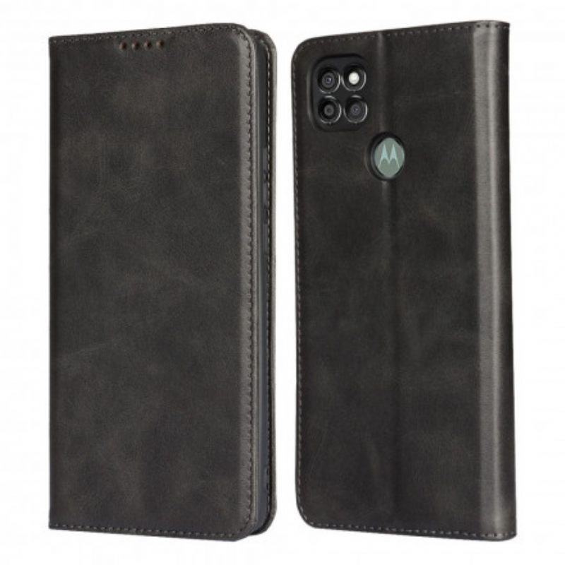 Puhelinkuoret Moto G9 Power Kotelot Flip Style Fine Leather