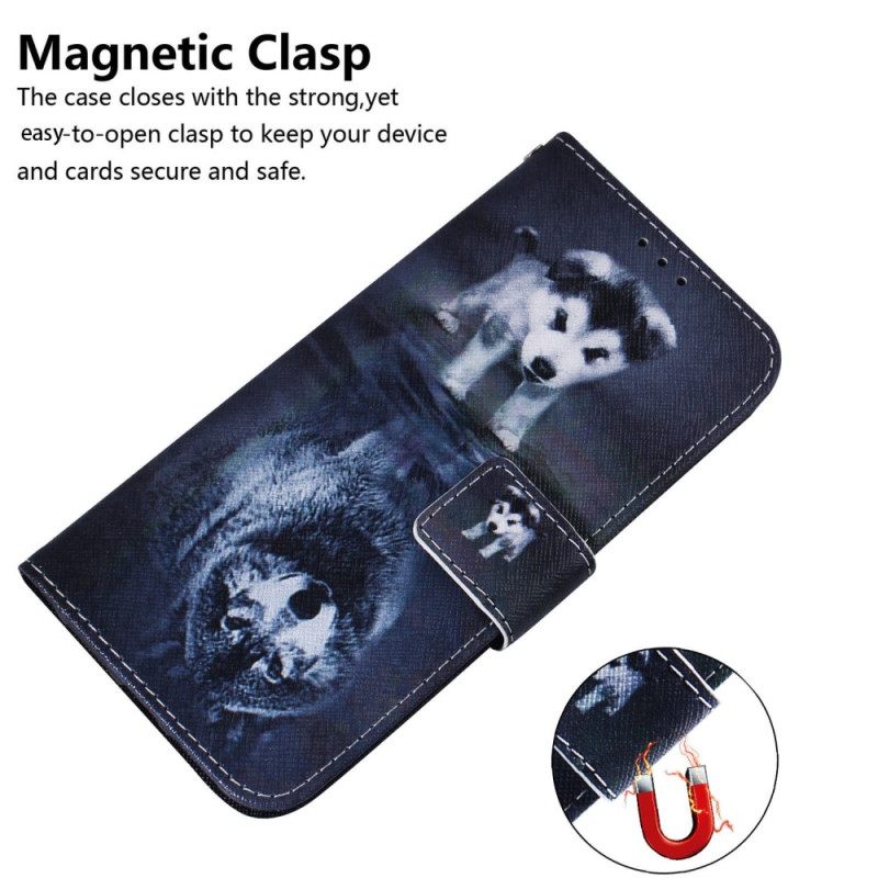 Flip Case Realme C31 Future Wolf