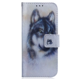 Flip Case Realme C31 Wolf Head