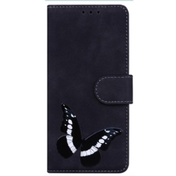 Kotelot Realme C31 Faux Leather Butterfly