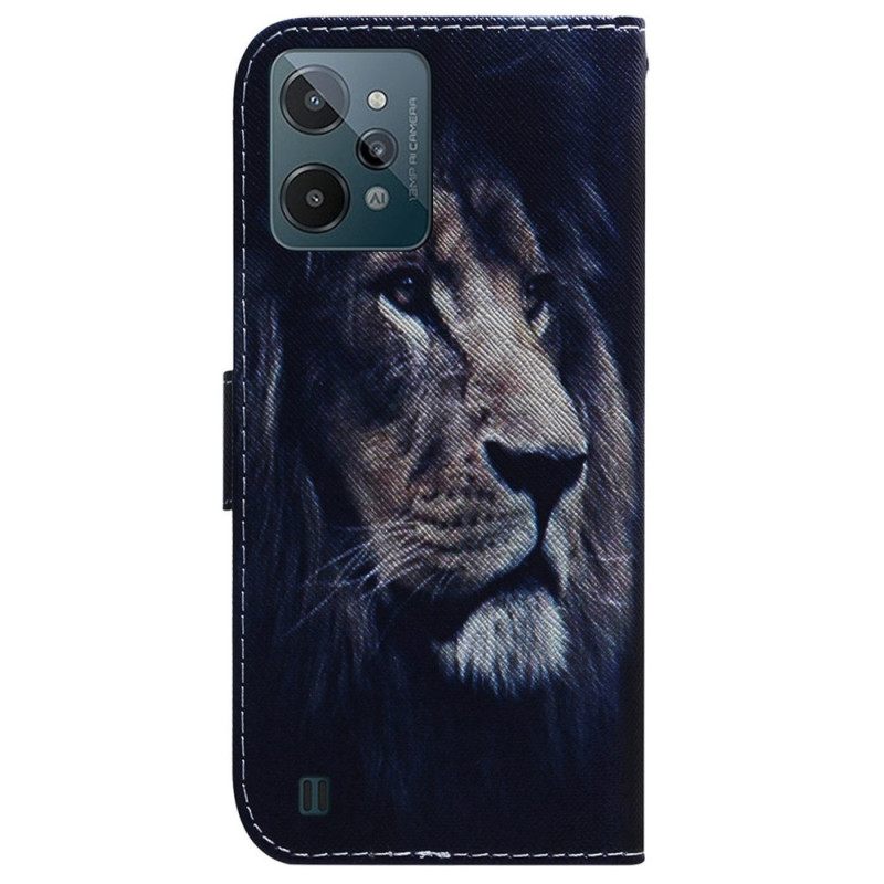 Kotelot Realme C31 Lion Head