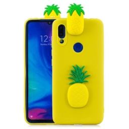 Case Xiaomi Redmi Note 7 3d Ananas