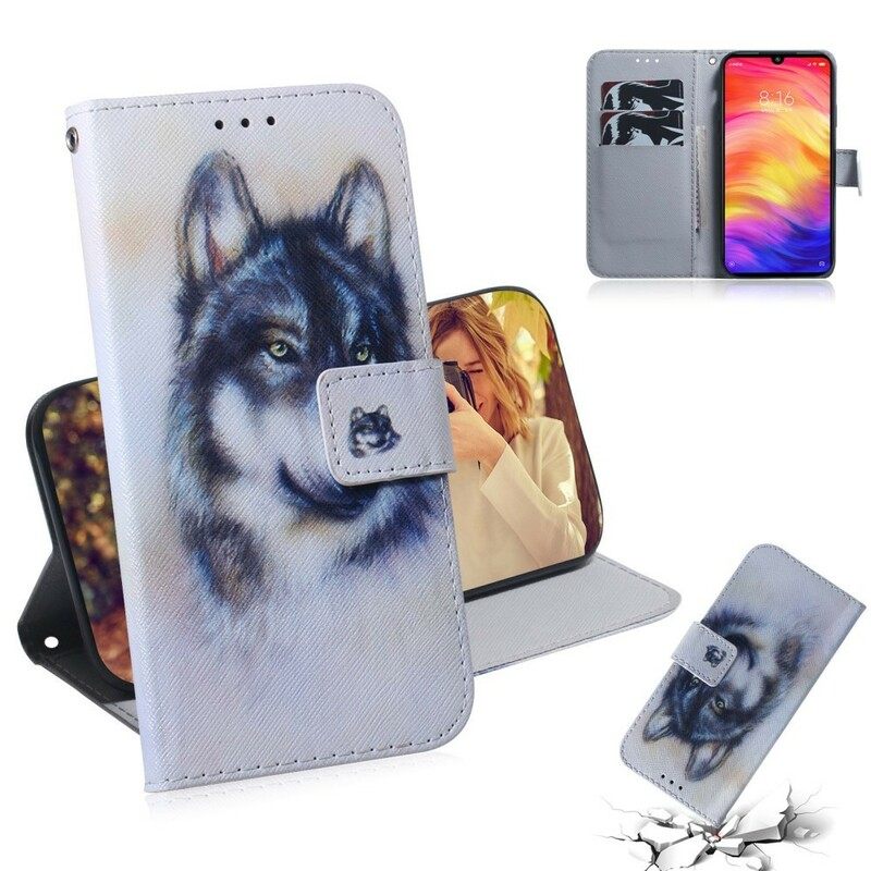 Flip Case Xiaomi Redmi Note 7 Canine Look