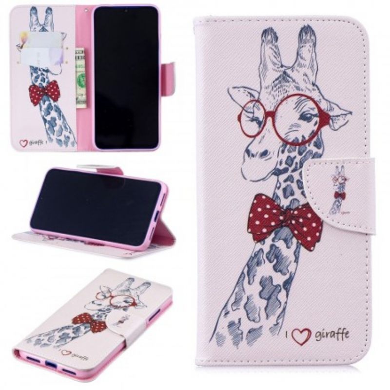 Kotelot Xiaomi Redmi Note 7 Brainy Giraffe