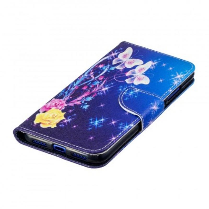 Kotelot Xiaomi Redmi Note 7 Butterflies In The Night