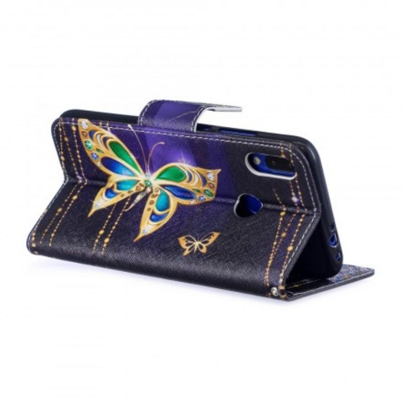 Kotelot Xiaomi Redmi Note 7 Magic Butterfly