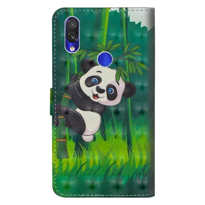 Kotelot Xiaomi Redmi Note 7 Panda Ja Bamboo