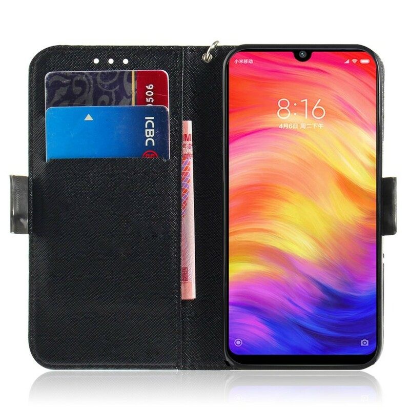 Kotelot Xiaomi Redmi Note 7 Suojaketju Kuori Magistral Manda Lanyardille