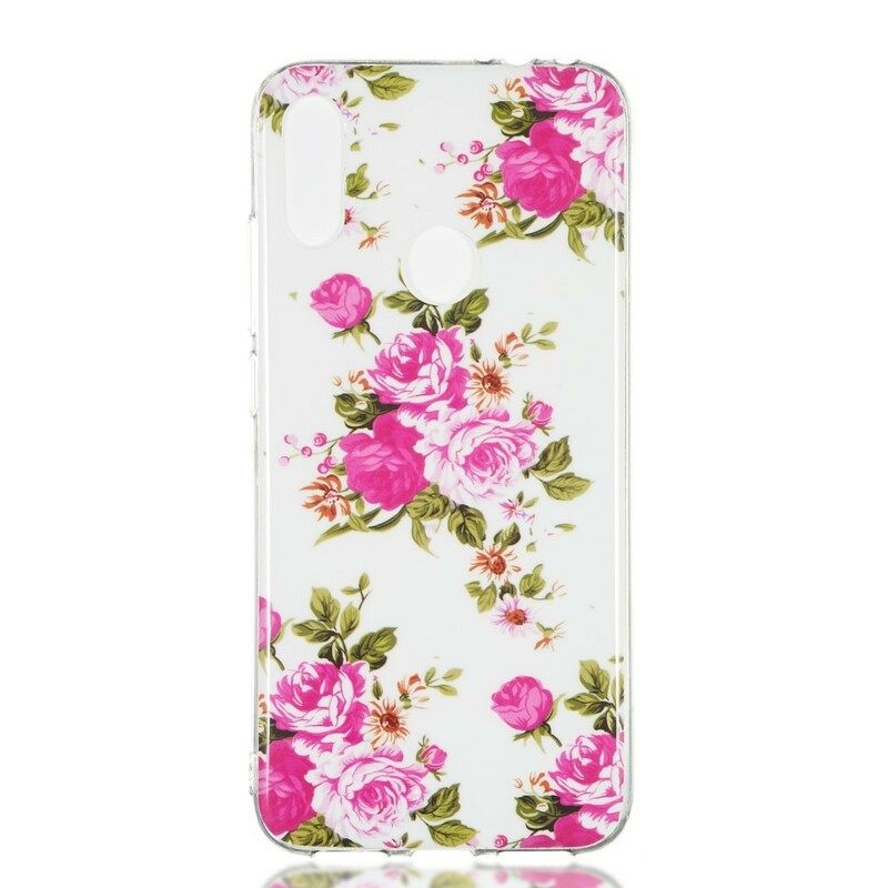 Kuori Xiaomi Redmi Note 7 Fluorescent Liberty Flowers