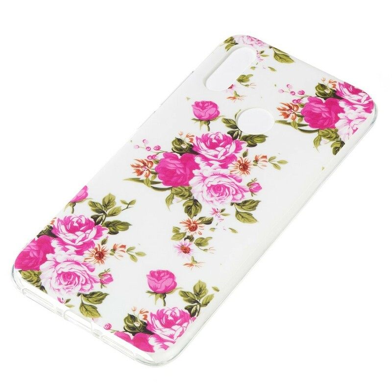 Kuori Xiaomi Redmi Note 7 Fluorescent Liberty Flowers