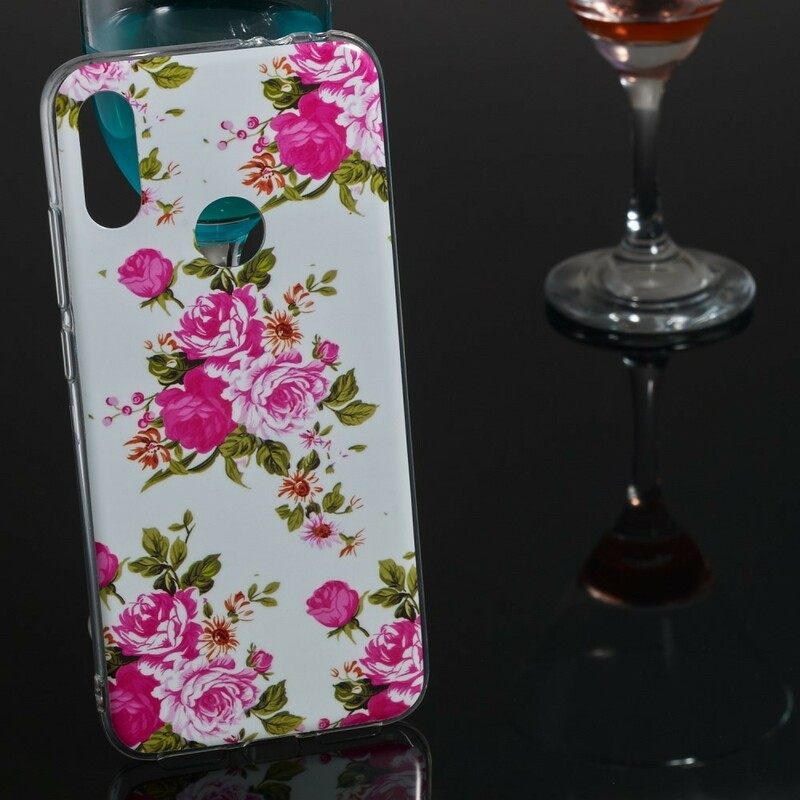 Kuori Xiaomi Redmi Note 7 Fluorescent Liberty Flowers