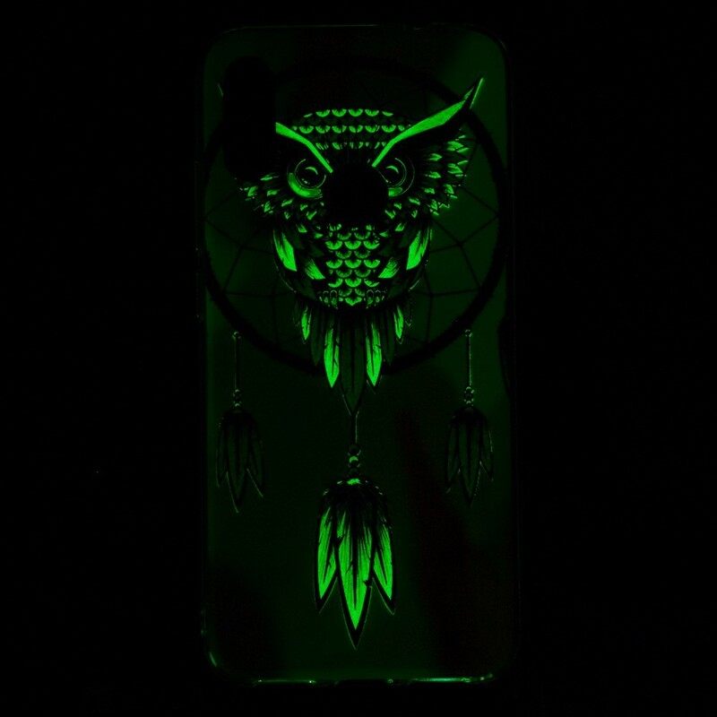 Kuori Xiaomi Redmi Note 7 Fluoresoiva Pöllön Unensieppaaja