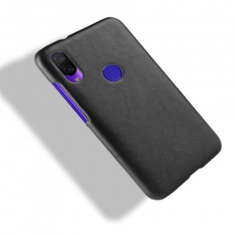 Kuori Xiaomi Redmi Note 7 Litchin Nahkaefekti