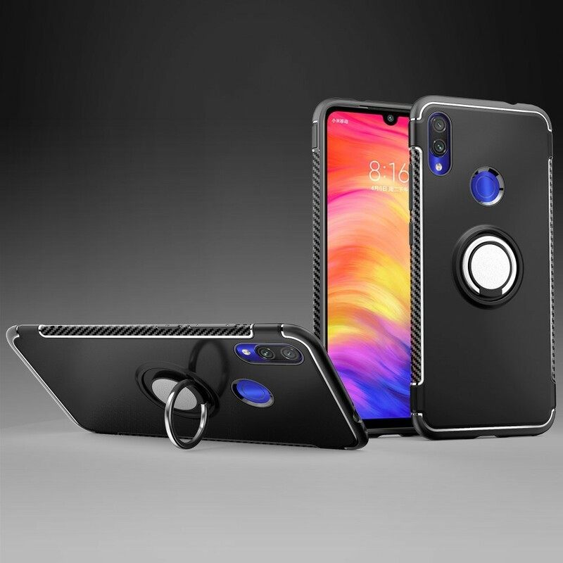 Kuori Xiaomi Redmi Note 7 Ring Carbon Fiber