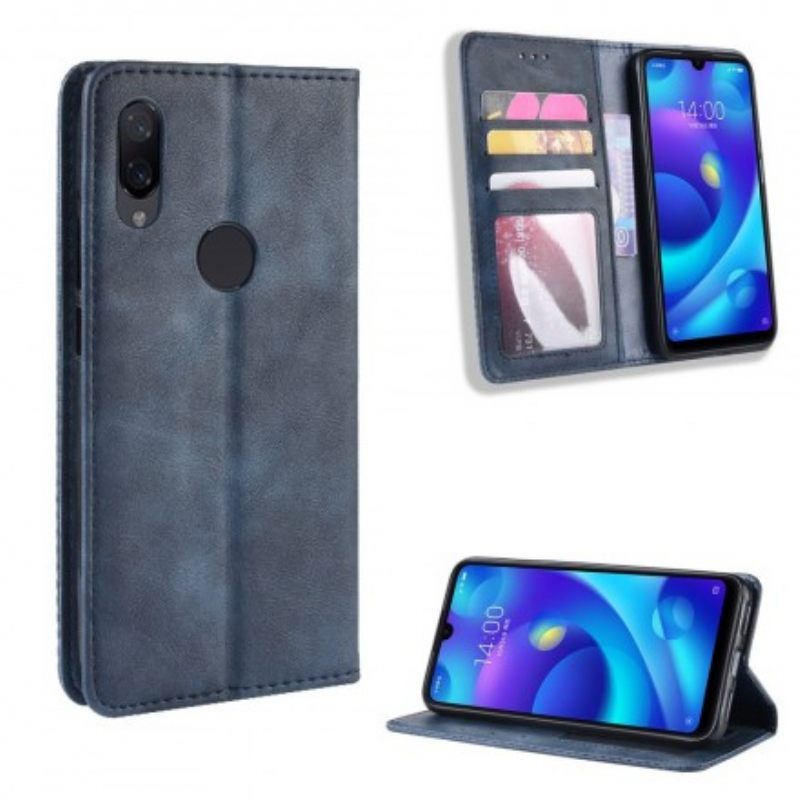 Puhelinkuoret Xiaomi Redmi Note 7 Kotelot Flip Tyylitelty Vintage-nahkaefekti