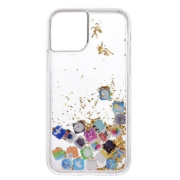 Case iPhone 11 Pro Max Glitter App Kuvakkeet