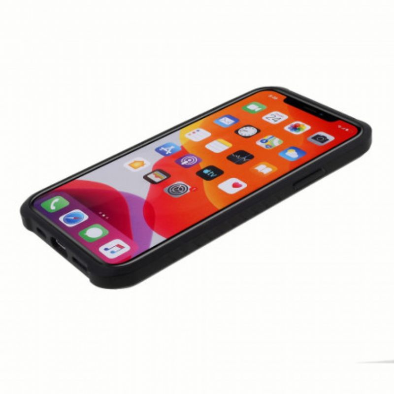 Case iPhone 11 Pro Max Karkaistu Lasi Ja Silikoni Näyttökalvolla