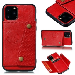 Case iPhone 11 Pro Max Lompakkokuori Wallet Napsahtaa