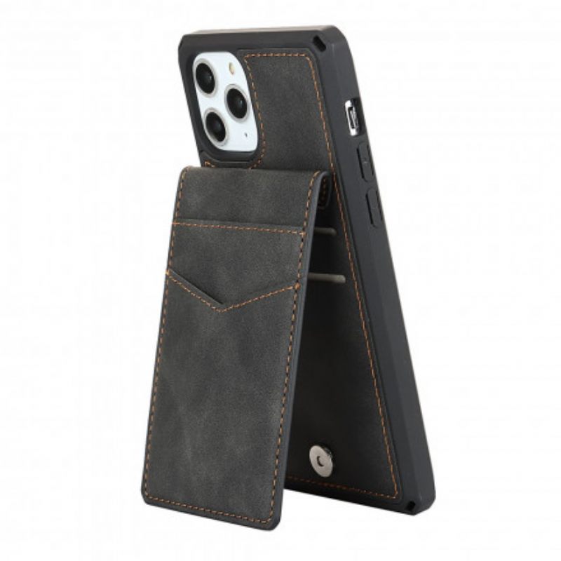 Case iPhone 11 Pro Max Pysty- Ja Vaakasuuntainen Tukikorttipidike