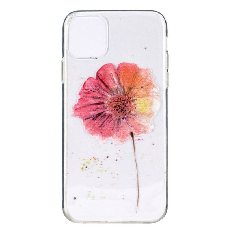 Case iPhone 11 Pro Max Saumaton Akvarellikukkakuvio