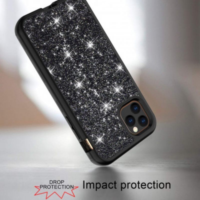 Kuori iPhone 11 Pro Max Hybrid Glitter