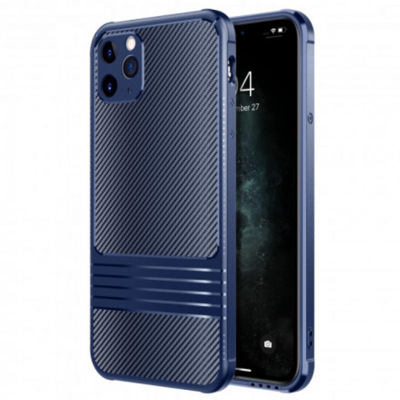 Kuori iPhone 11 Pro Max Leeu Hiilikuitu