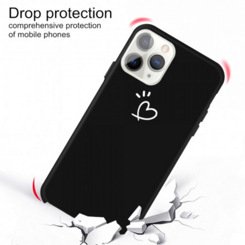 Kuori iPhone 11 Pro Max Silicone Beating Heart