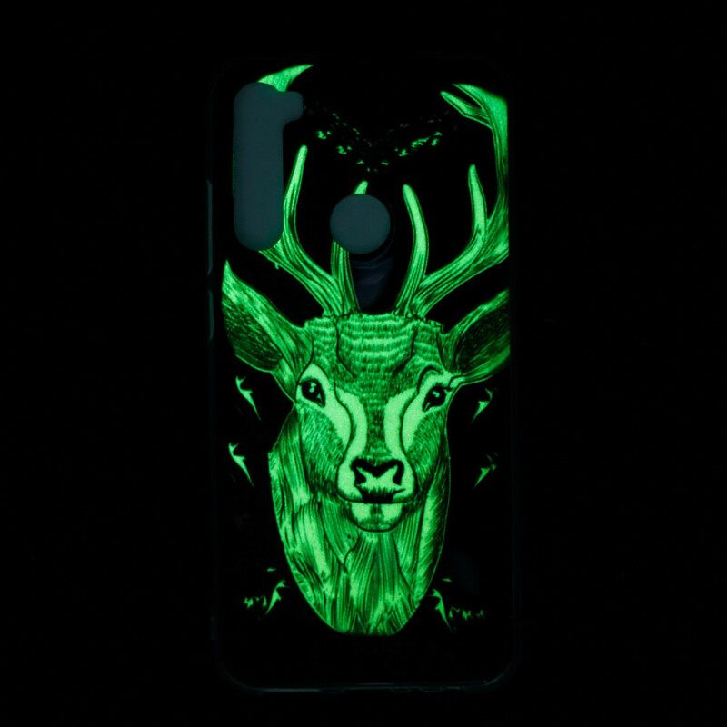 Case Xiaomi Redmi Note 8 Fluorescent Majestic Stag