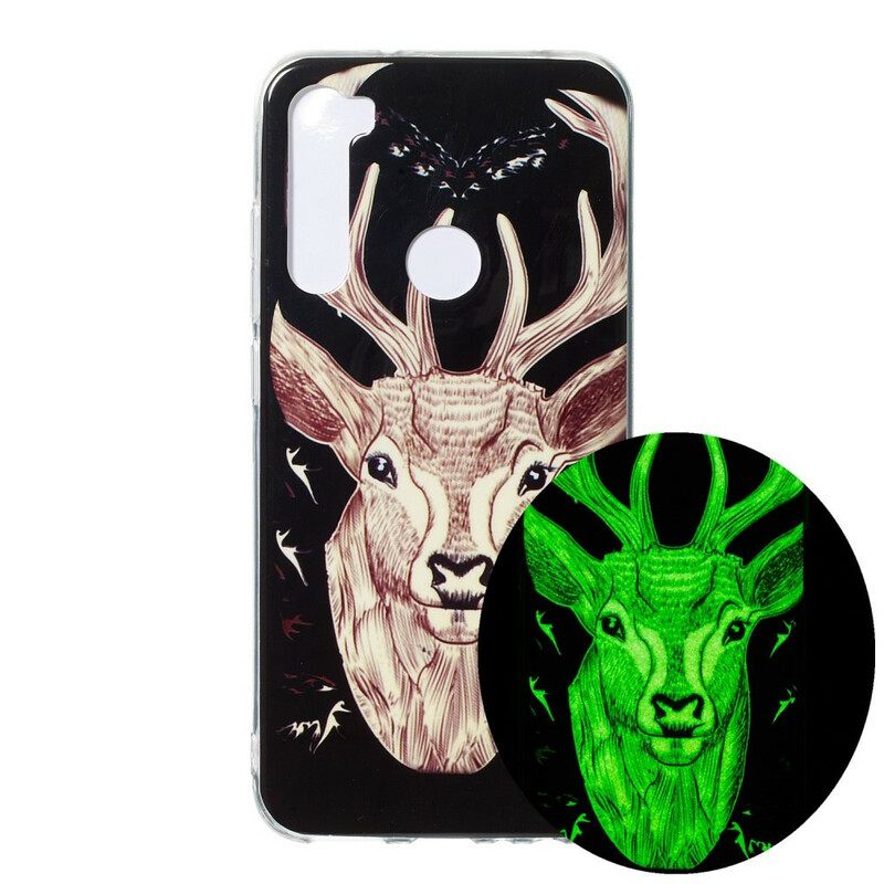 Case Xiaomi Redmi Note 8 Fluorescent Majestic Stag