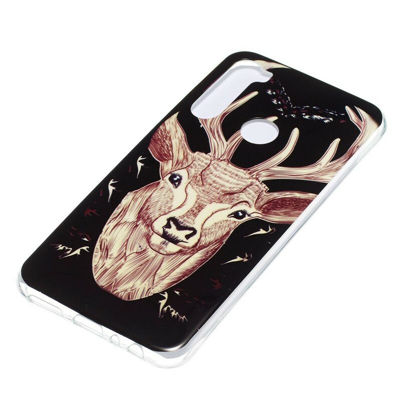 Case Xiaomi Redmi Note 8 Fluorescent Majestic Stag