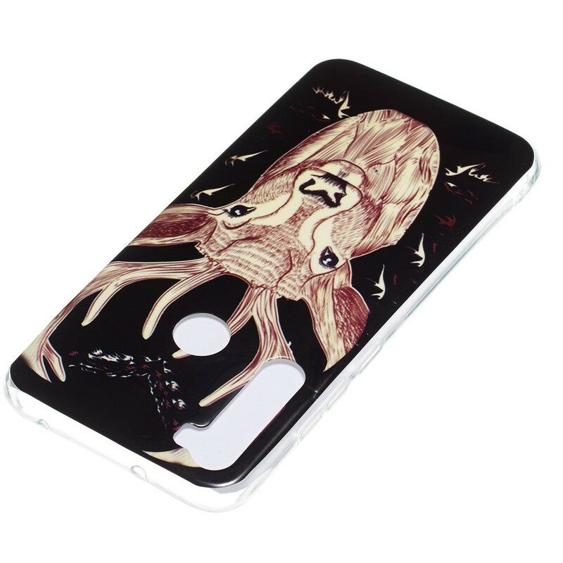 Case Xiaomi Redmi Note 8 Fluorescent Majestic Stag