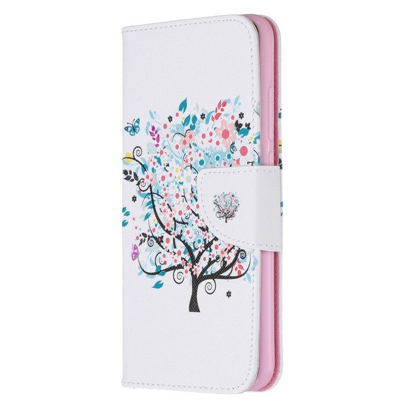 Flip Case Xiaomi Redmi Note 8 Kukkapuu