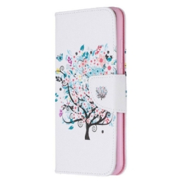 Flip Case Xiaomi Redmi Note 8 Kukkapuu