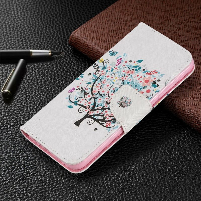 Flip Case Xiaomi Redmi Note 8 Kukkapuu