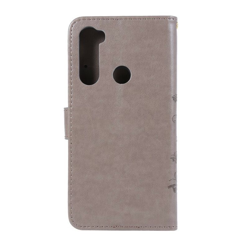 Flip Case Xiaomi Redmi Note 8 Perhosia Ja Kukkia