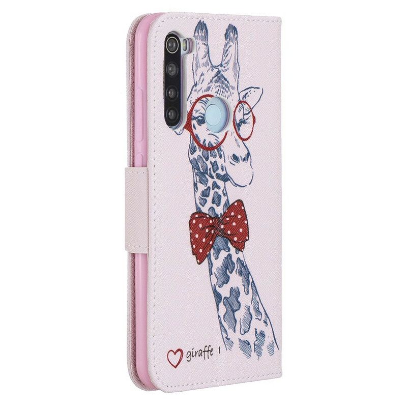 Kotelot Xiaomi Redmi Note 8 Brainy Giraffe