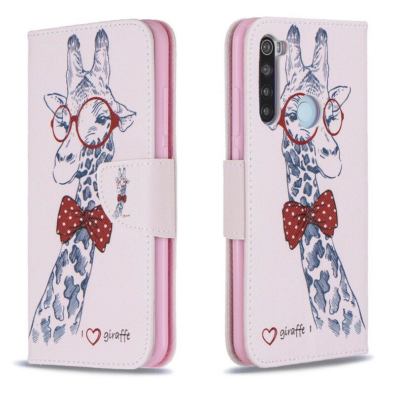 Kotelot Xiaomi Redmi Note 8 Brainy Giraffe