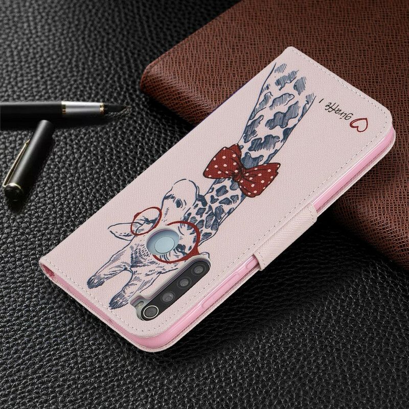 Kotelot Xiaomi Redmi Note 8 Brainy Giraffe