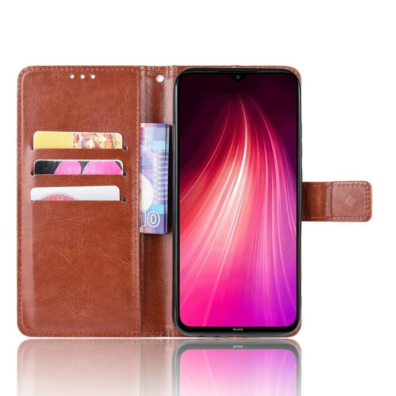 Kotelot Xiaomi Redmi Note 8 Keinonahka Näyttävä