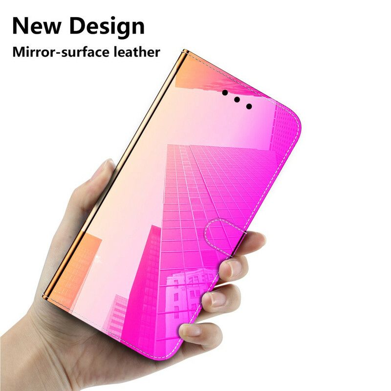 Kotelot Xiaomi Redmi Note 8 Keinonahkainen Peilin Kansi