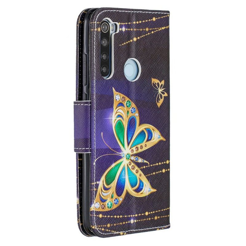 Kotelot Xiaomi Redmi Note 8 Magic Butterfly