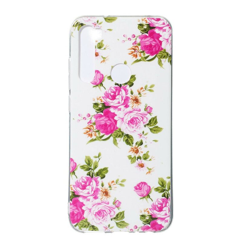 Kuori Xiaomi Redmi Note 8 Fluorescent Liberty Flowers